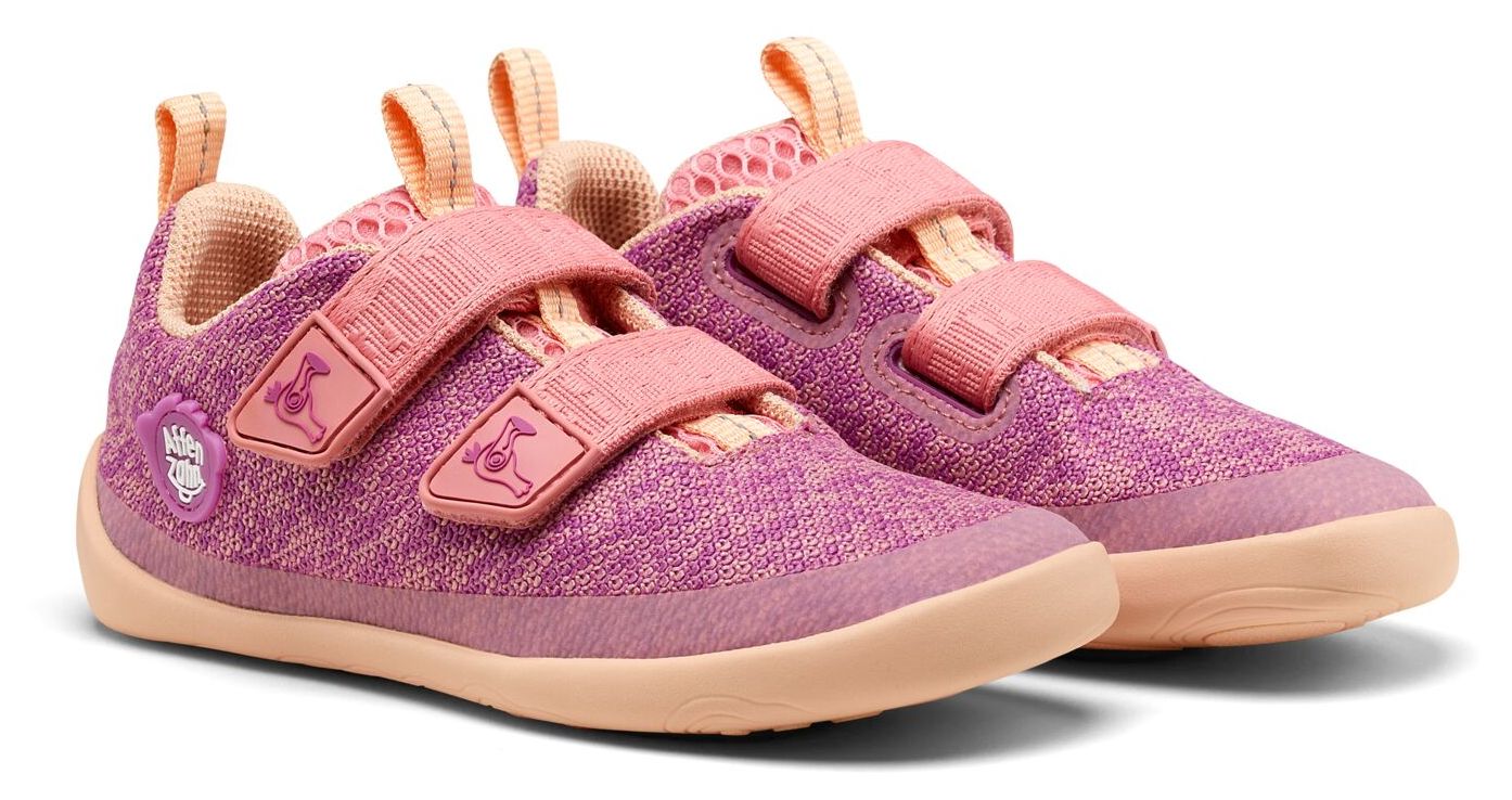 Affenzahn Halbschuh Knit Happy Flamingo Pink
