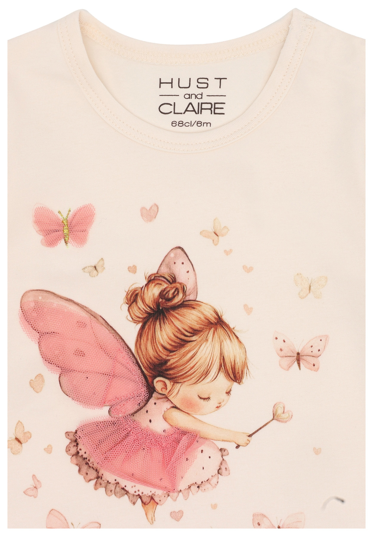 Hust & Claire Girl Langarmshirt Fairy Pink