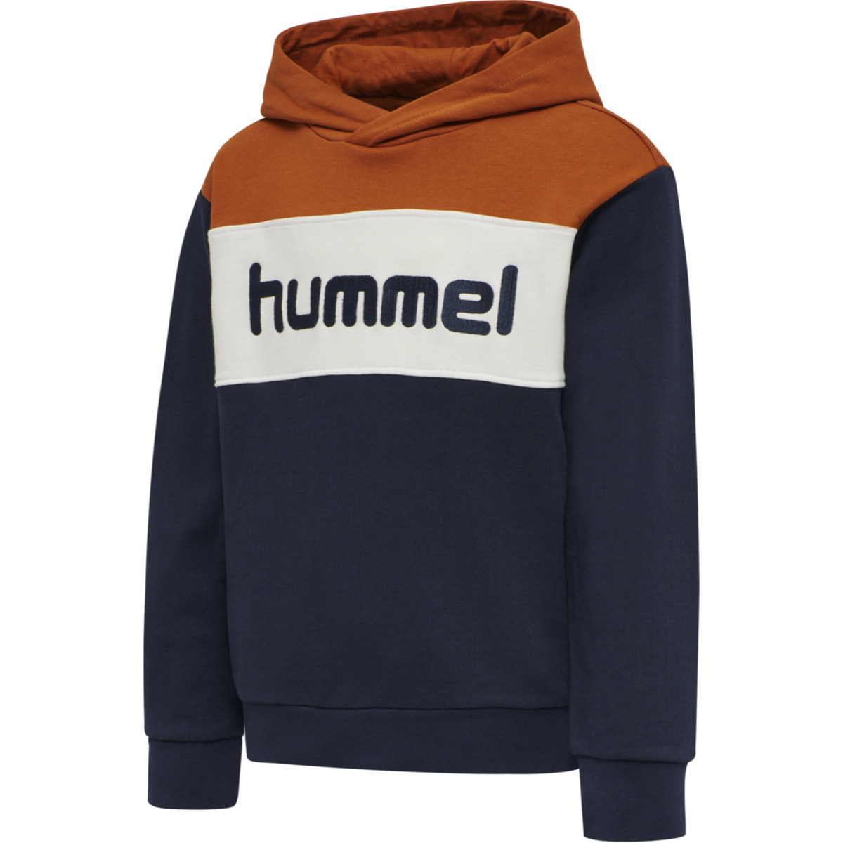 Hummel Boy Hoodie MORTEN bombay brown