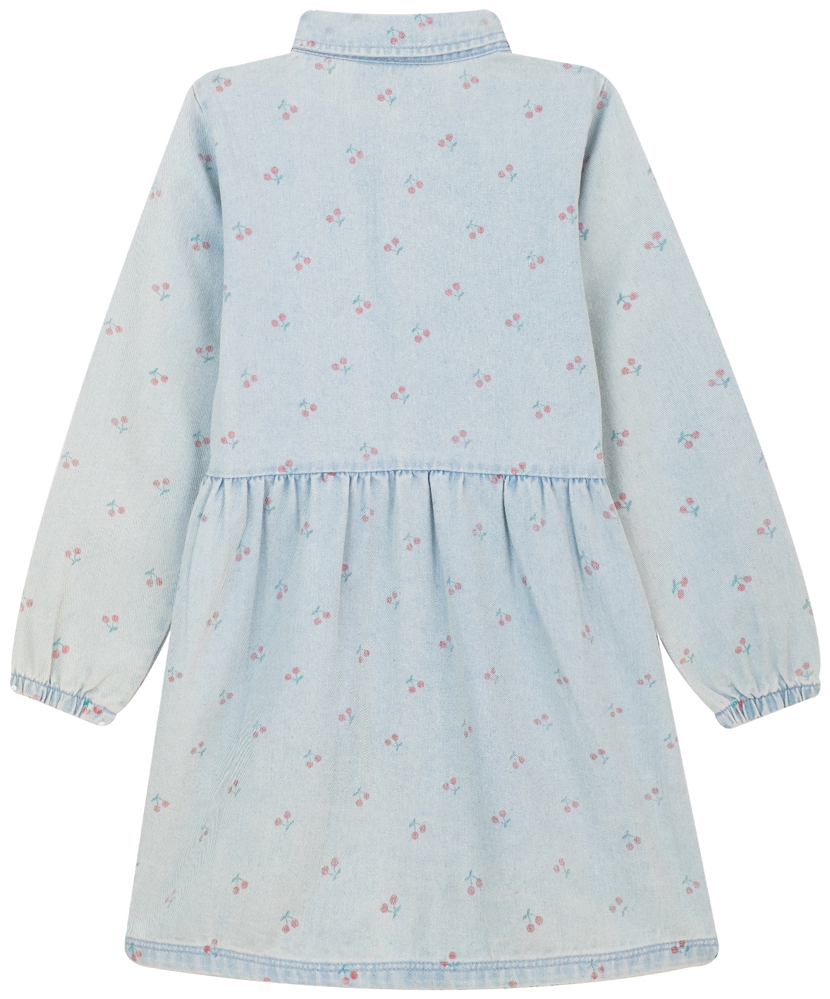 Someone Kleid langarm Cherry denim blue