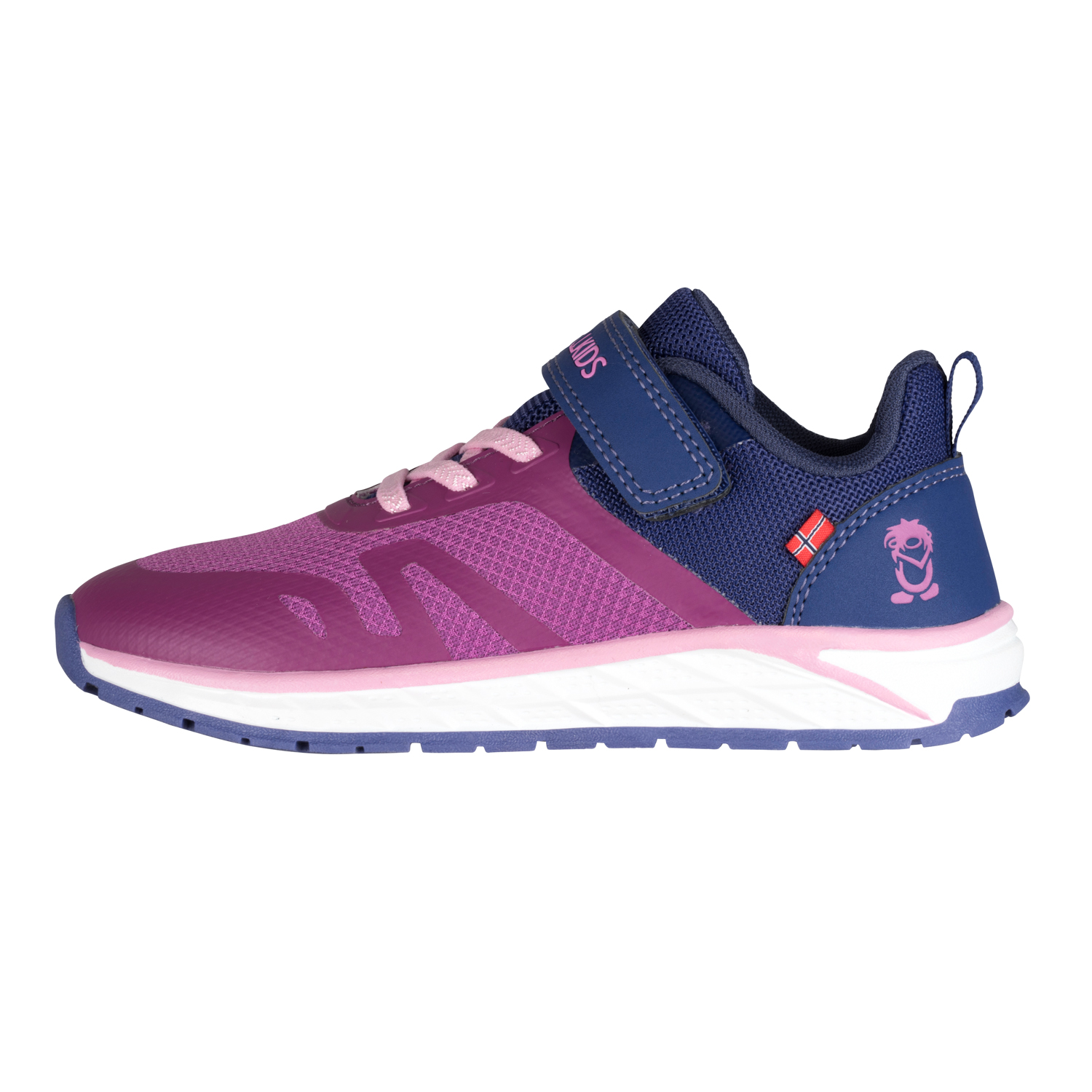Trollkids Alesund Sneaker mallow pink/violet blue