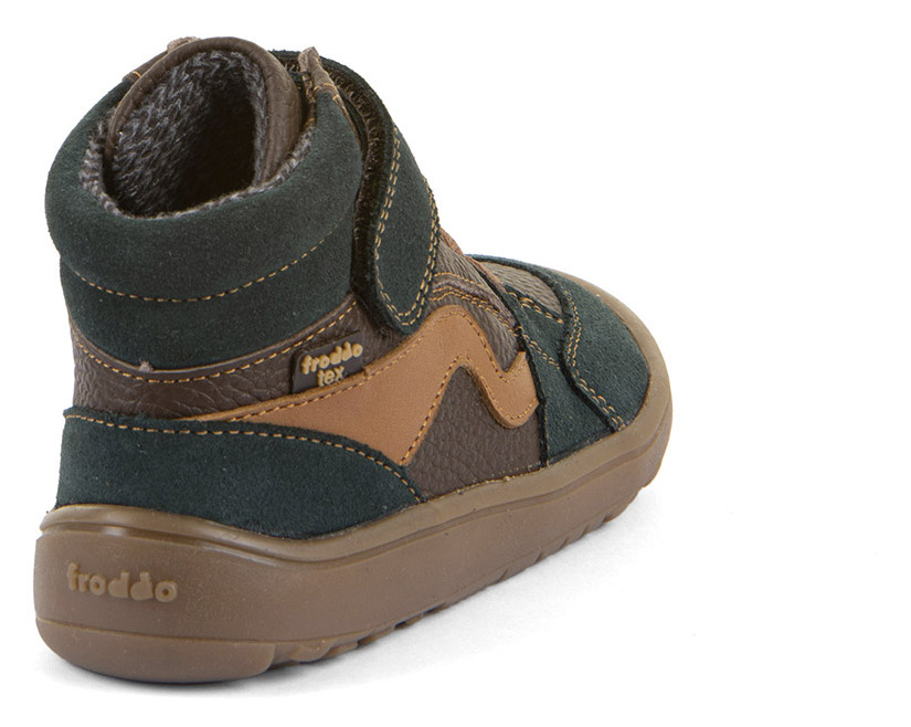 Froddo Barfuss Knöchelschuh Tex Go Braun+