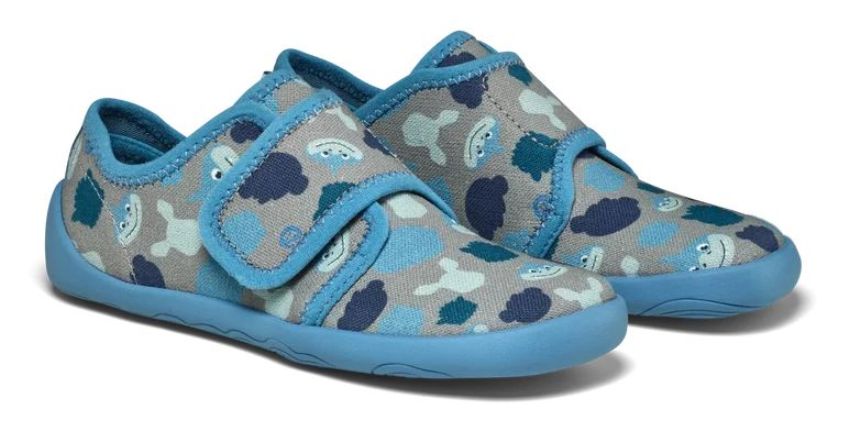 Affenzahn Slipper Hausschuhe Cotton Movy Hai