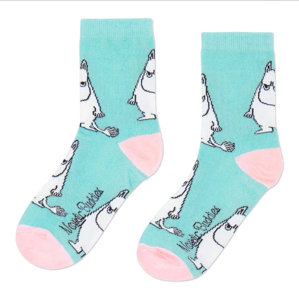 Nordic Buddies Socken Ladies Moomin mint