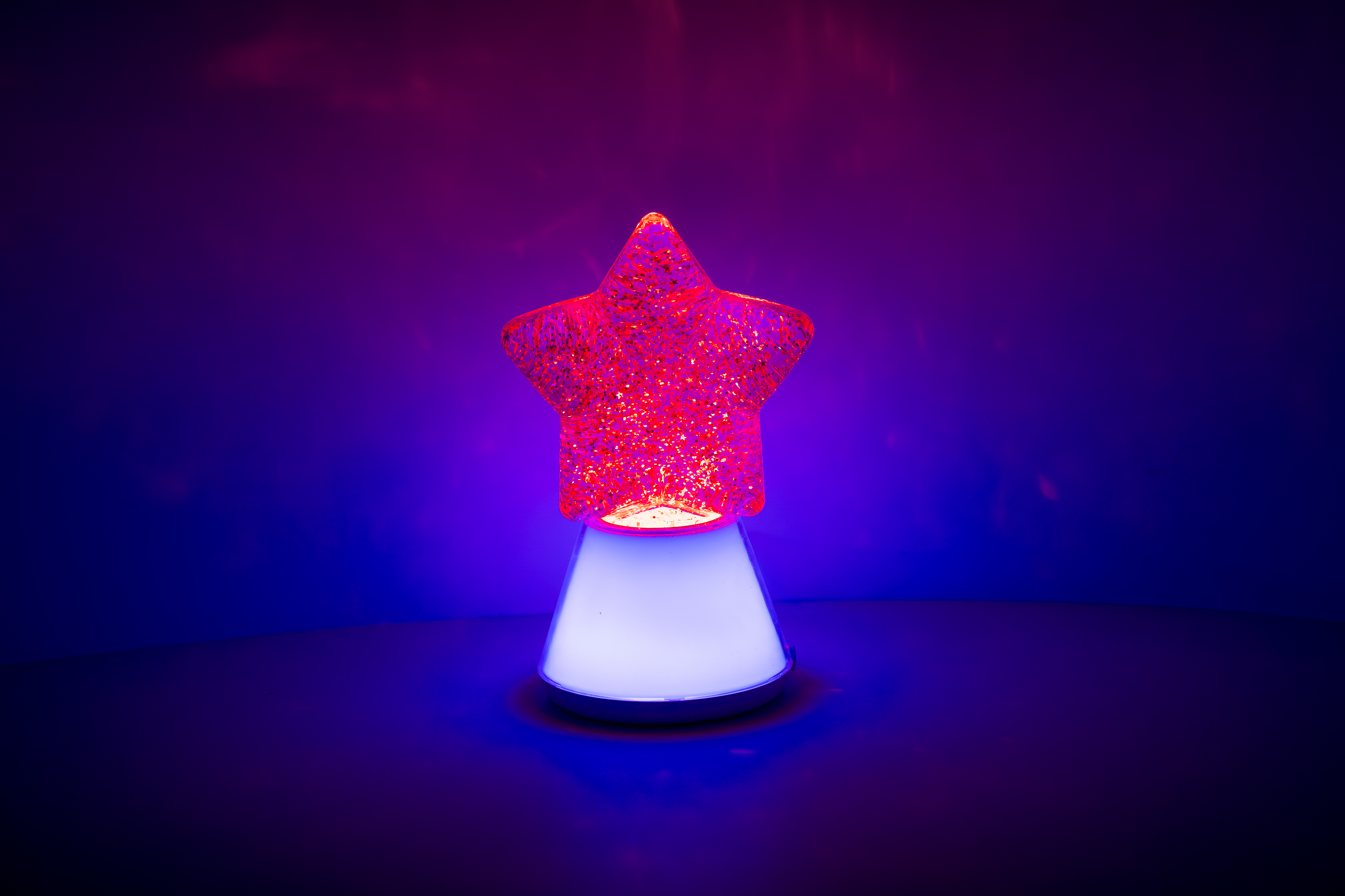 Little L MAGIC GLOW STAR GLITTER LAMP