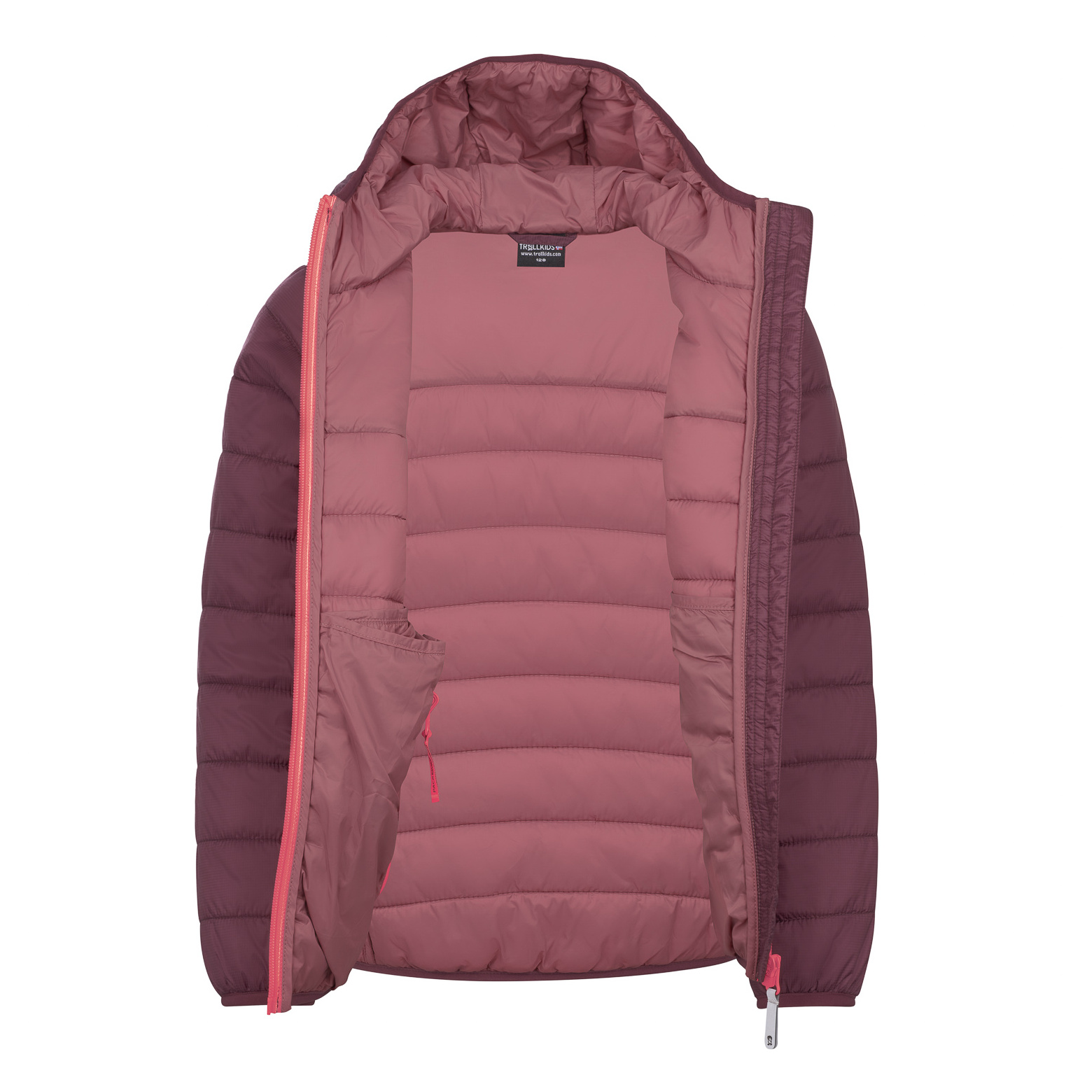 Trollkids Girls Eikefjord Jacke Frozen Berry
