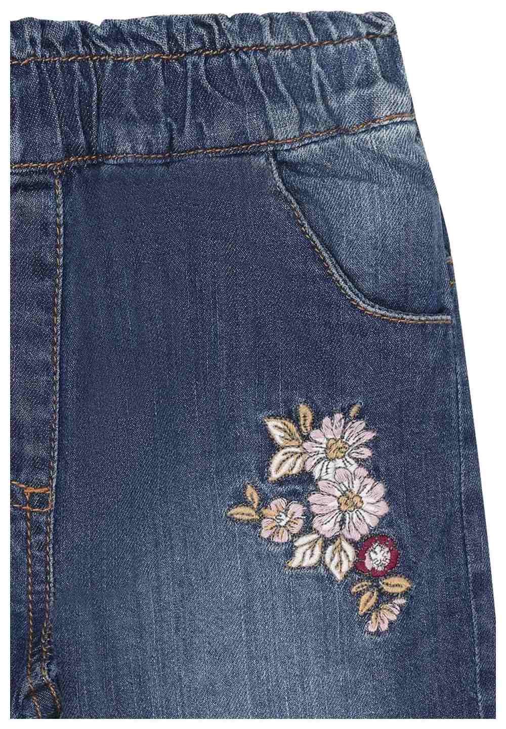 Hust & Claire Baby Jeans Hose Lining Blue Denim