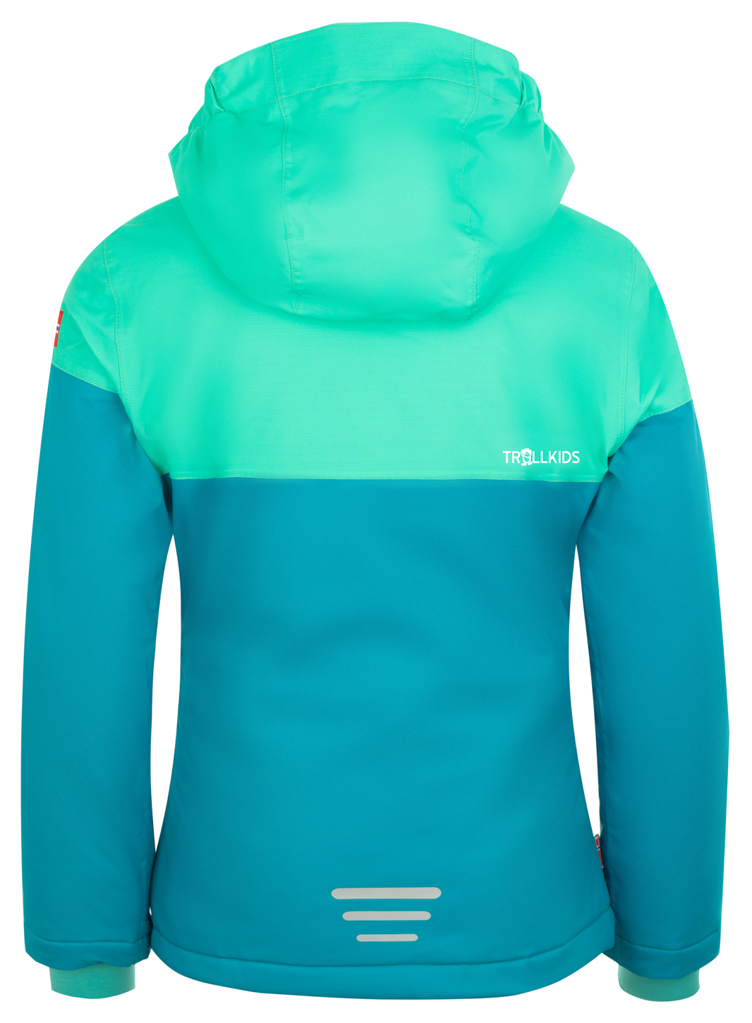 Trollkids Girls Hallingdal Winterjacke Light Petrol Dark Mint