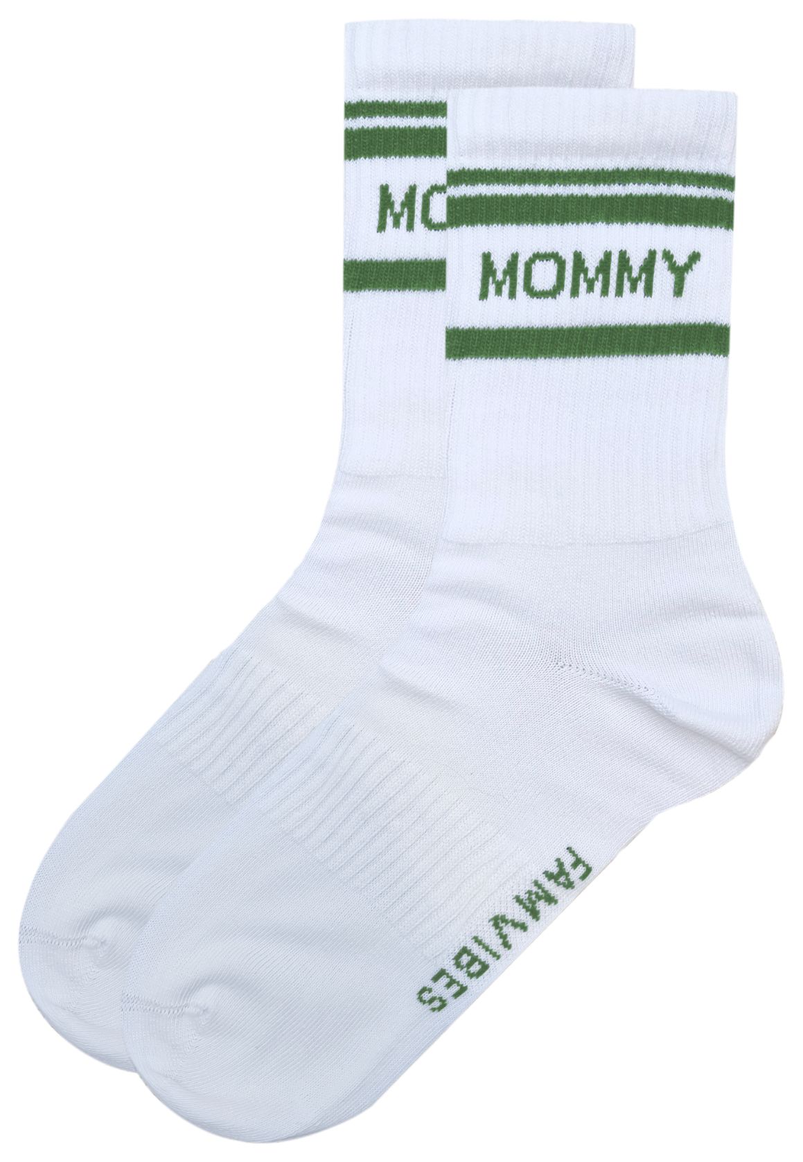 Famvibes Socken MOMMY Striped weiß/grün