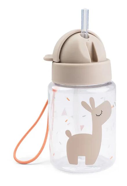 Straw bottle Celebration Sand 280 ml