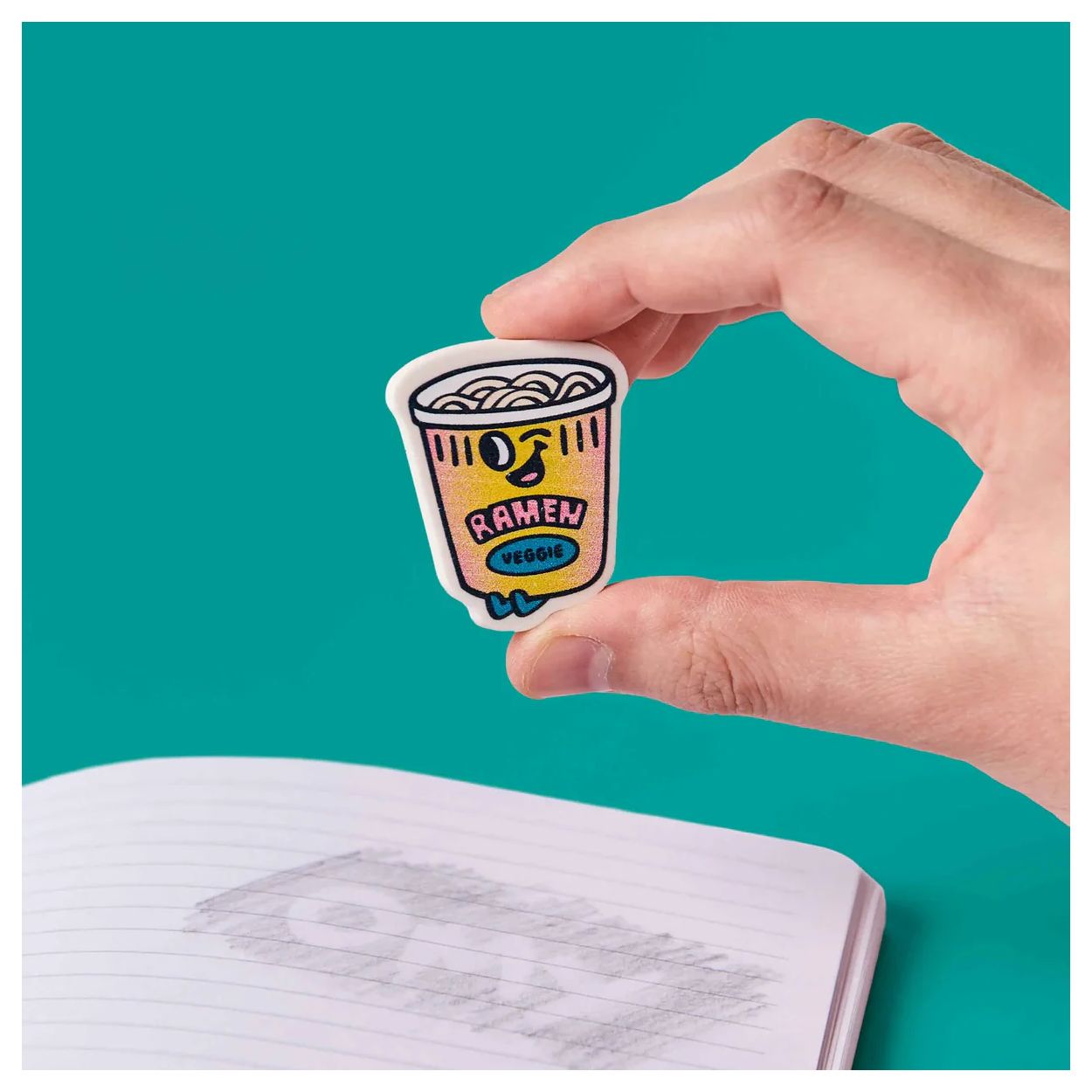 OMY AST ERASER BUDDIES grün Noo