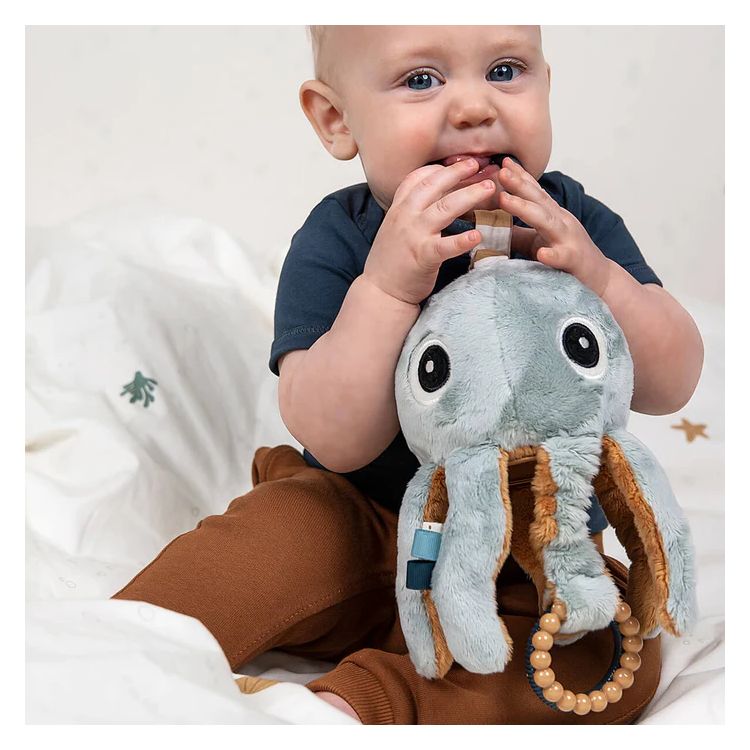 Done by Deer Activity Toy Jelly blue