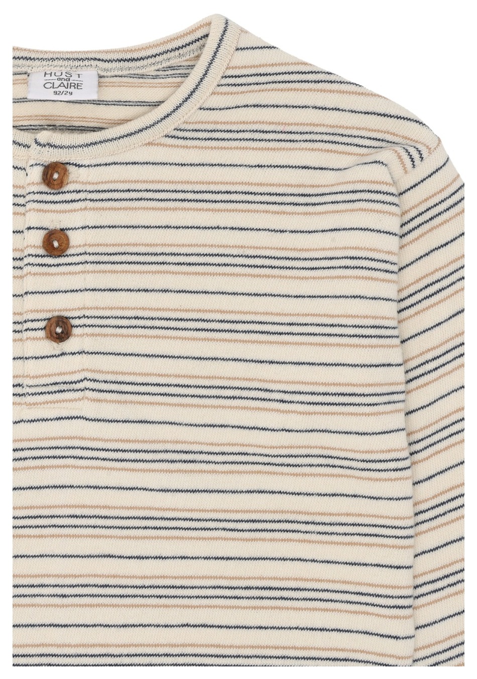 Hust & Claire Boy Sweatshirt Feinstrick Snow White