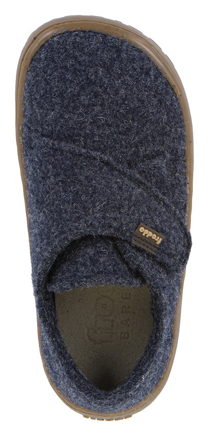 Froddo Wooly Barfuss Hausschuhe Dark Blue