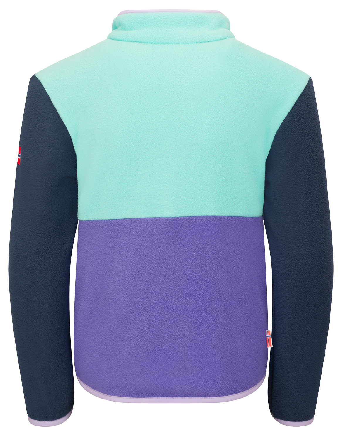 Trollkids Flekkefjord Half Zip Fleece Pullover Wisteria Purple
