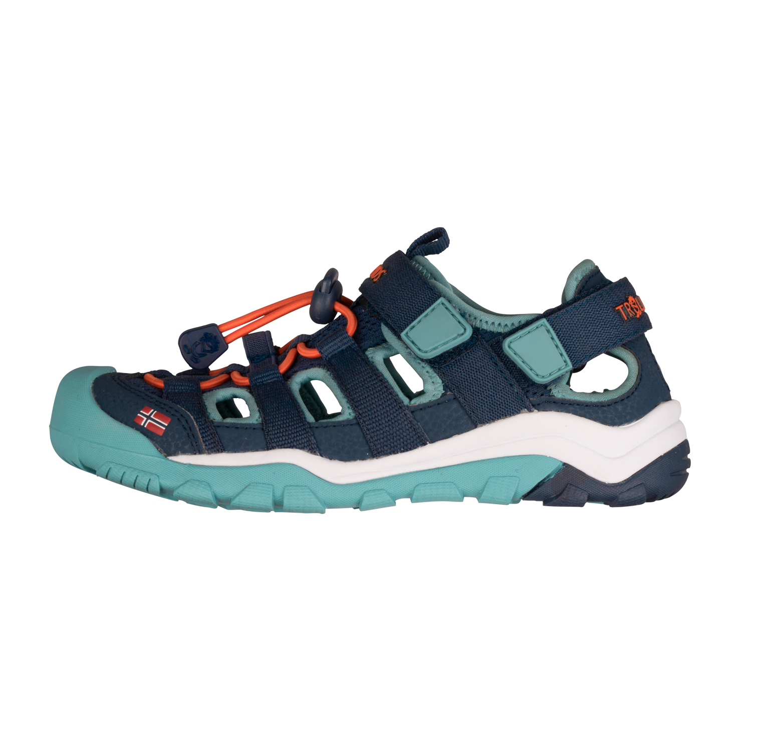 Trollkids Kristiansand Sandalen XT dark navy/dusky turquoise