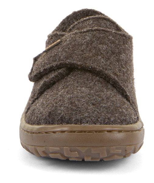 Froddo Wooly Barfuss Hausschuhe Braun