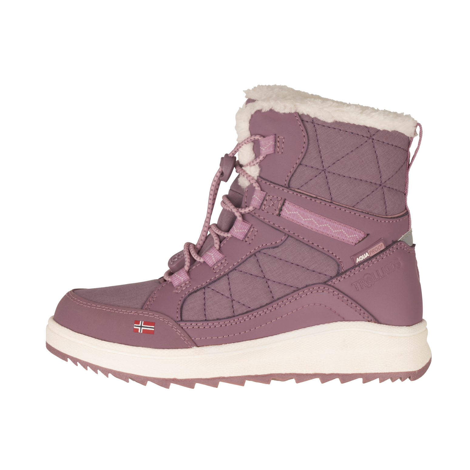 Trollkids Girls Arendal Winter Boots XT Orchid