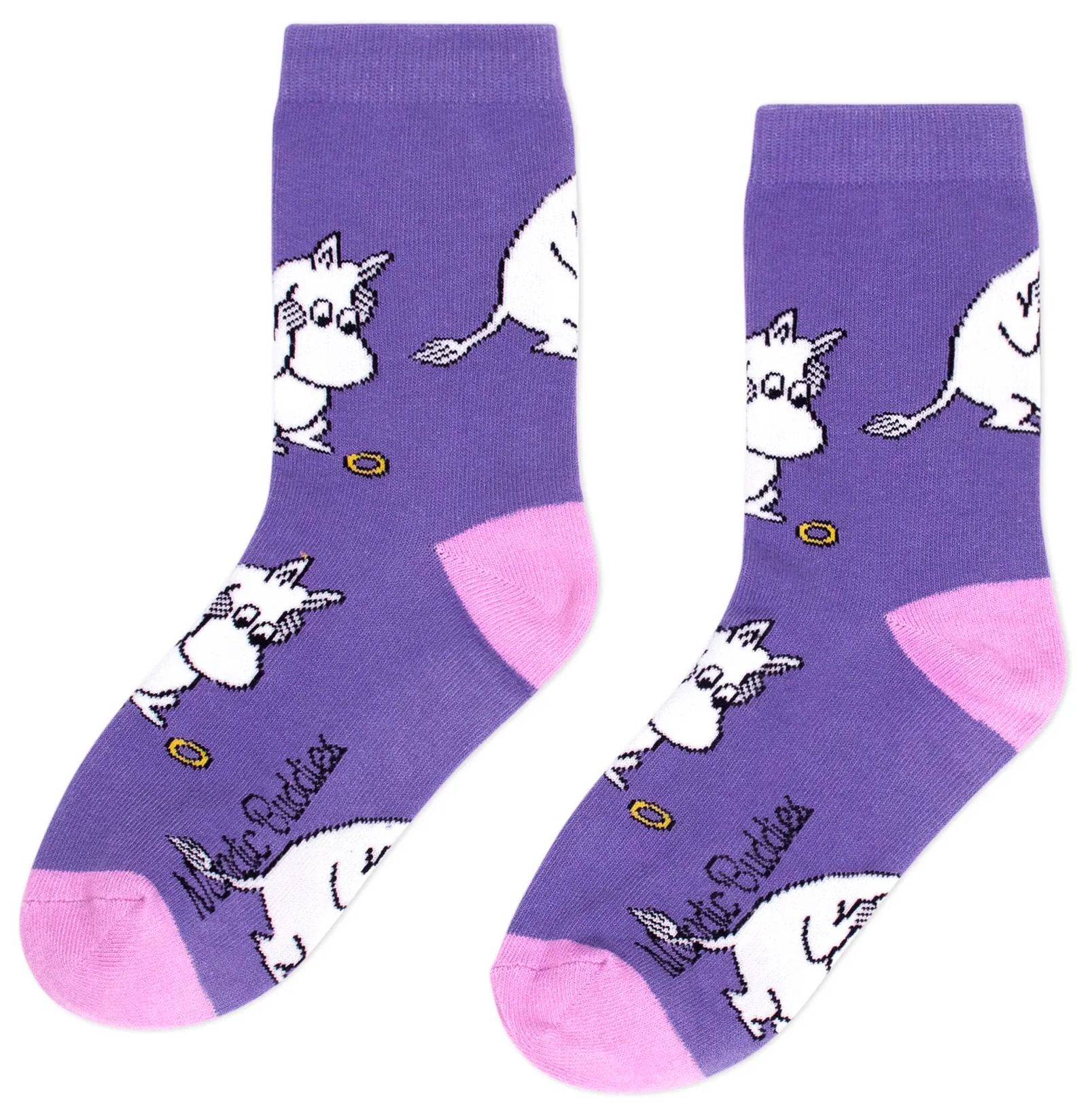 Nordic Buddies Socken Ladies Moomin lilac