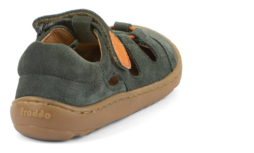 Froddo Barfuß Sandalen Elastic Dark Green