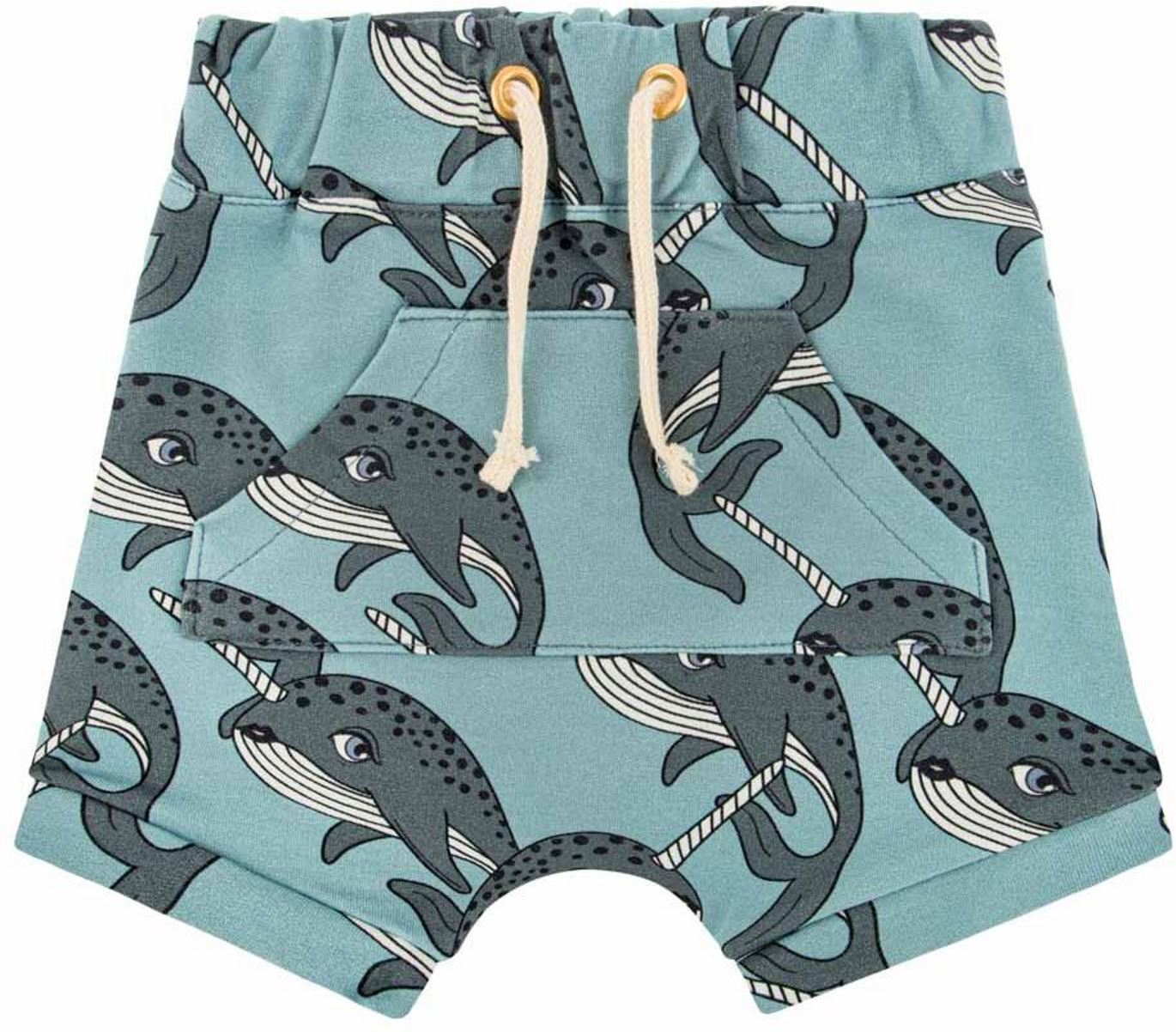 Dear Sophie Shorts Narwhal blue