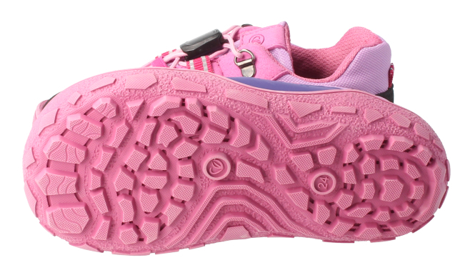 bLIFESTYLE Barfußschuh Landschildkröte TEX himbeere