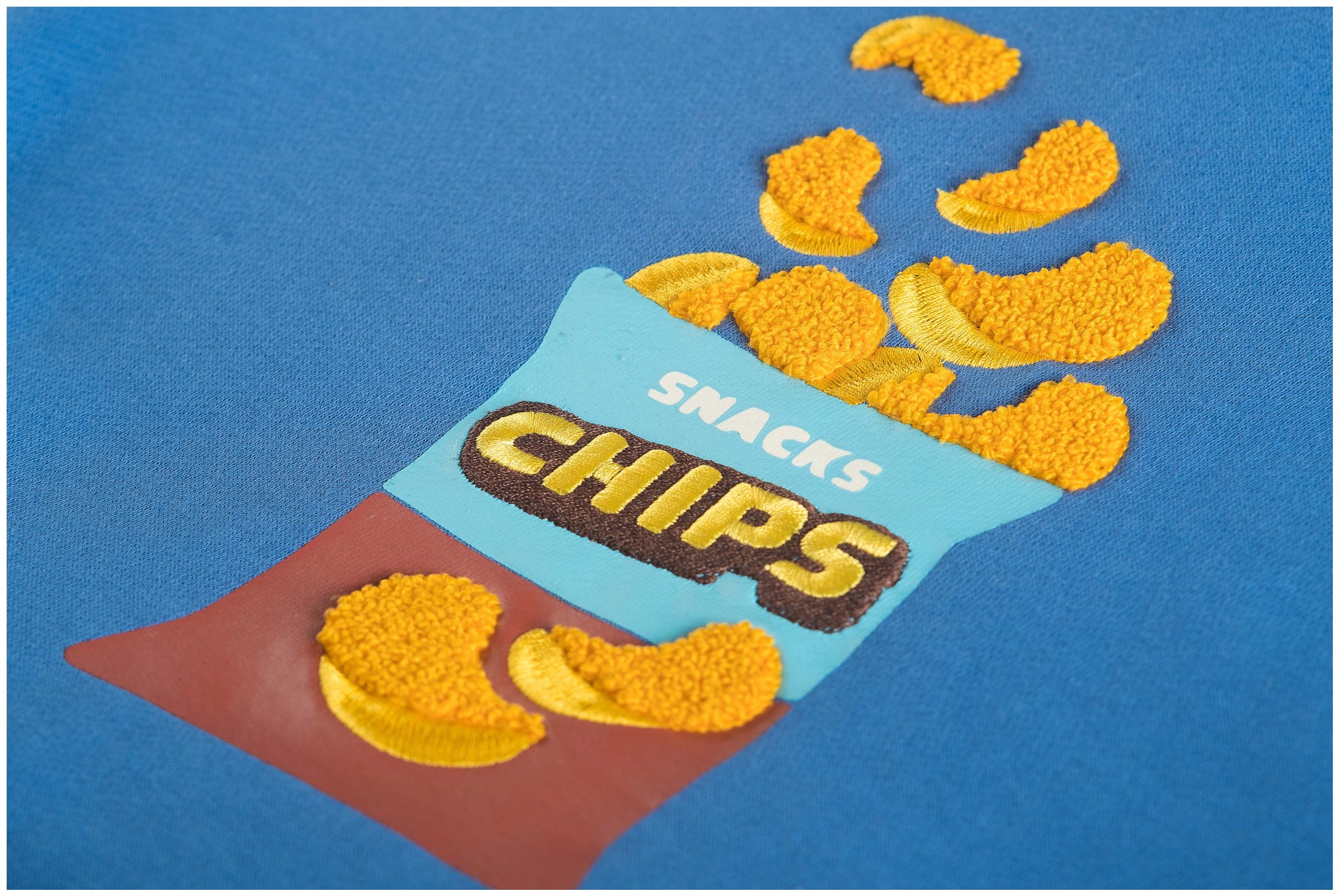 Someone Boy Kapuzenpullover Chips blue