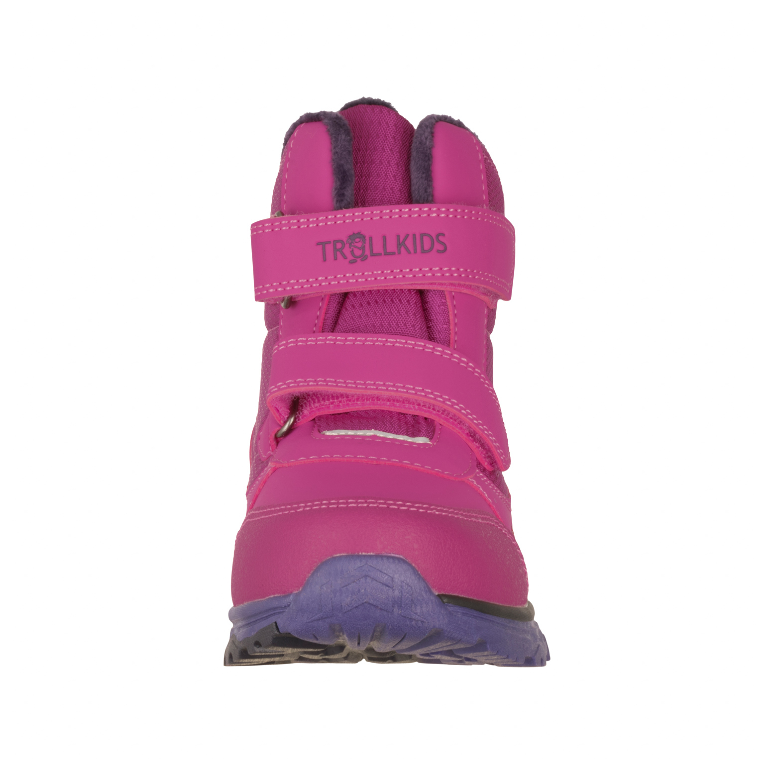 Trollkids Hafjell Winter Boots Dark Pink