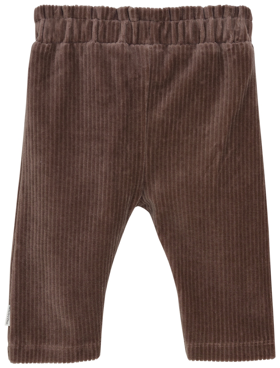Minymo Baby Hose Velour chocolate