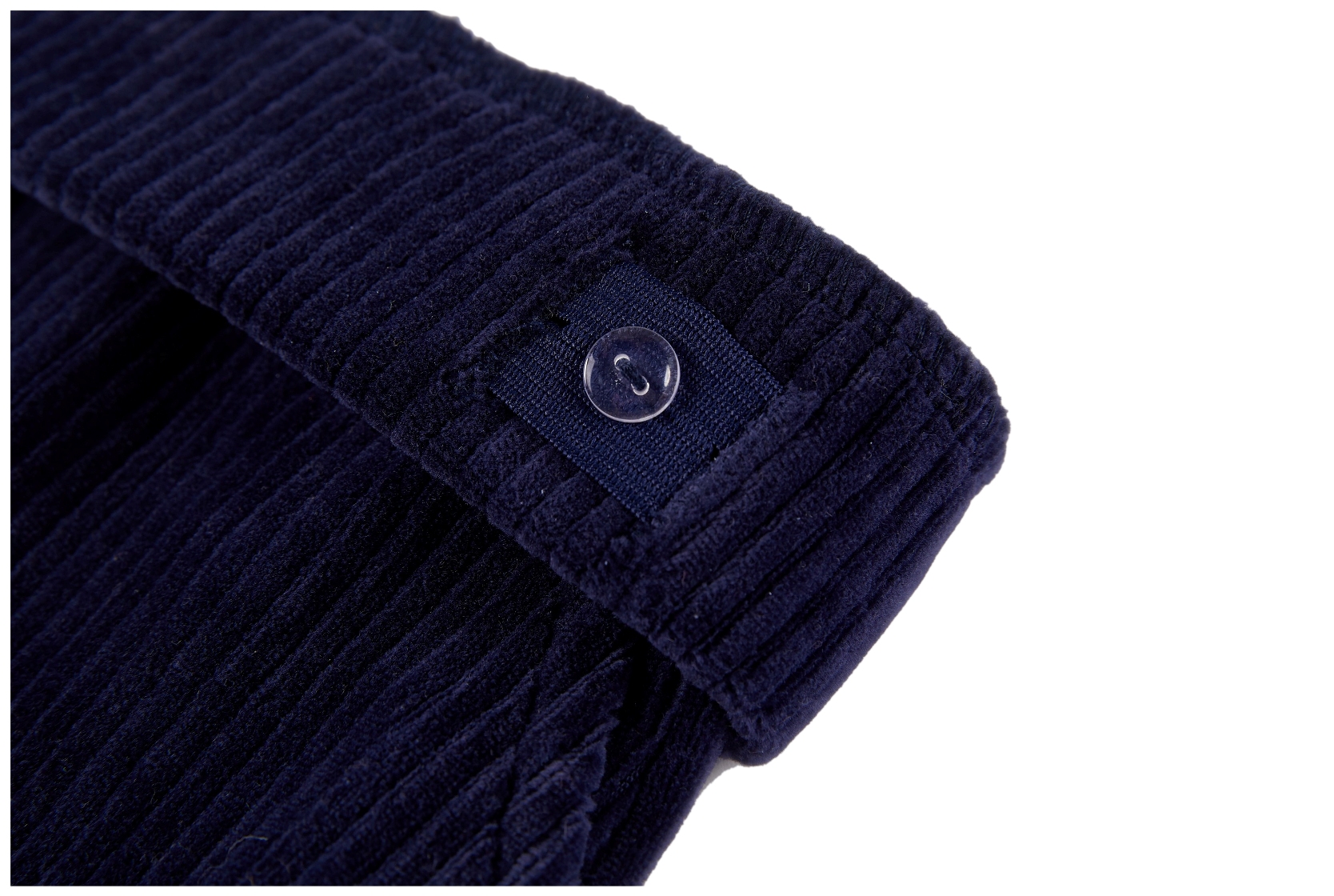 Someone Girl Samtcordhose navy