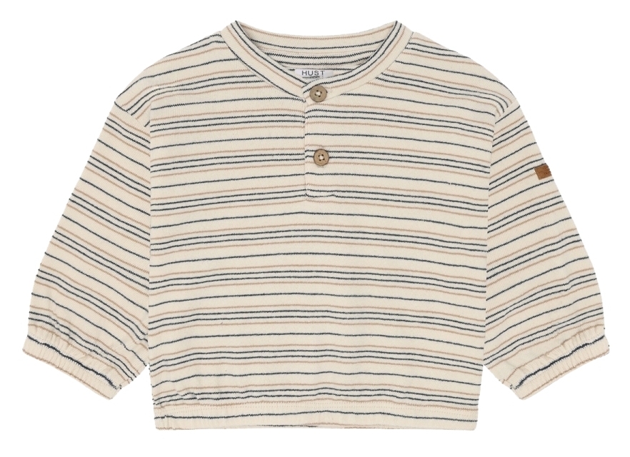 Hust & Claire Baby Boy Sweatshirt Feinstrick Snow White