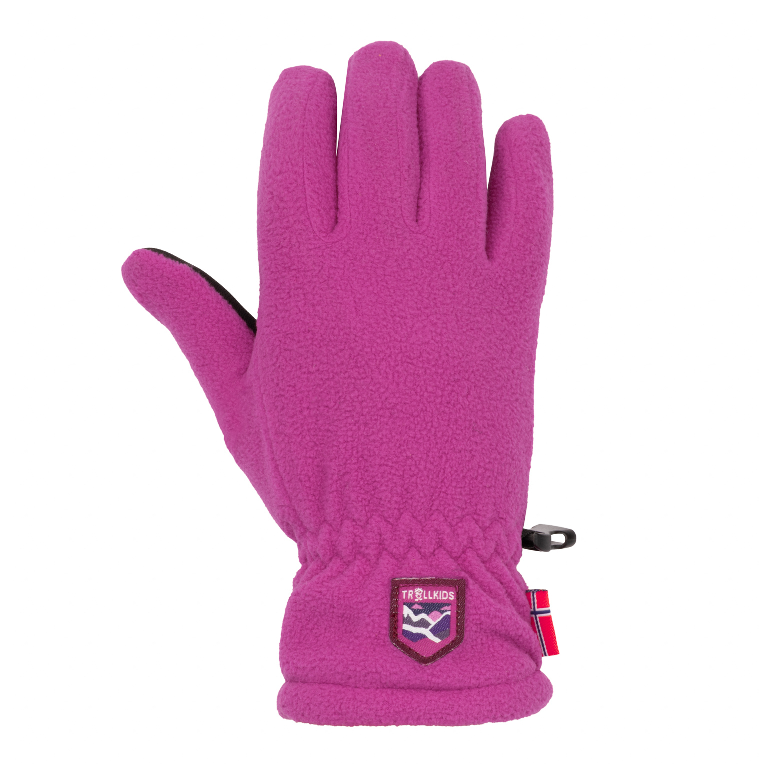 Trollkids Eikedalen Fleece Glove Fireberry