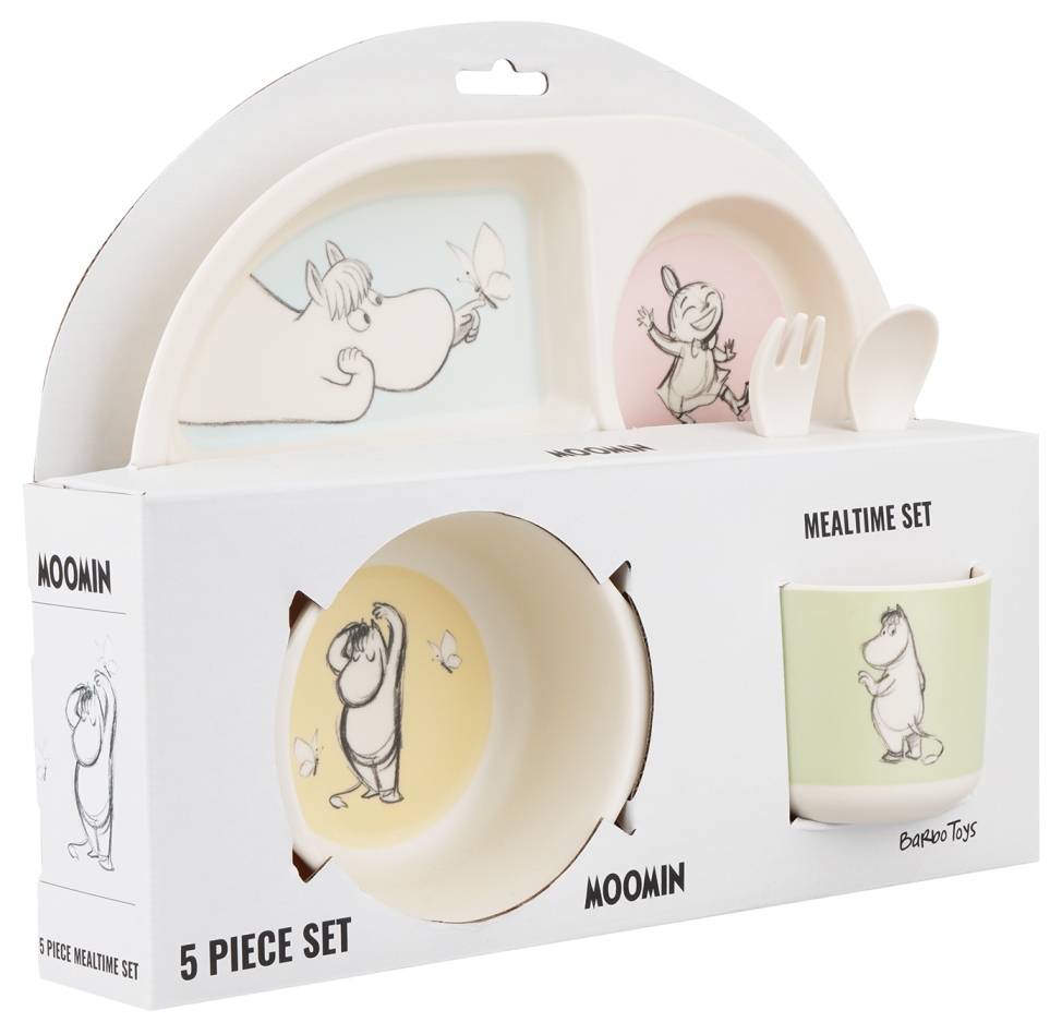 Barbotoys Geschirr-Set 5 Teile Moomin bunt