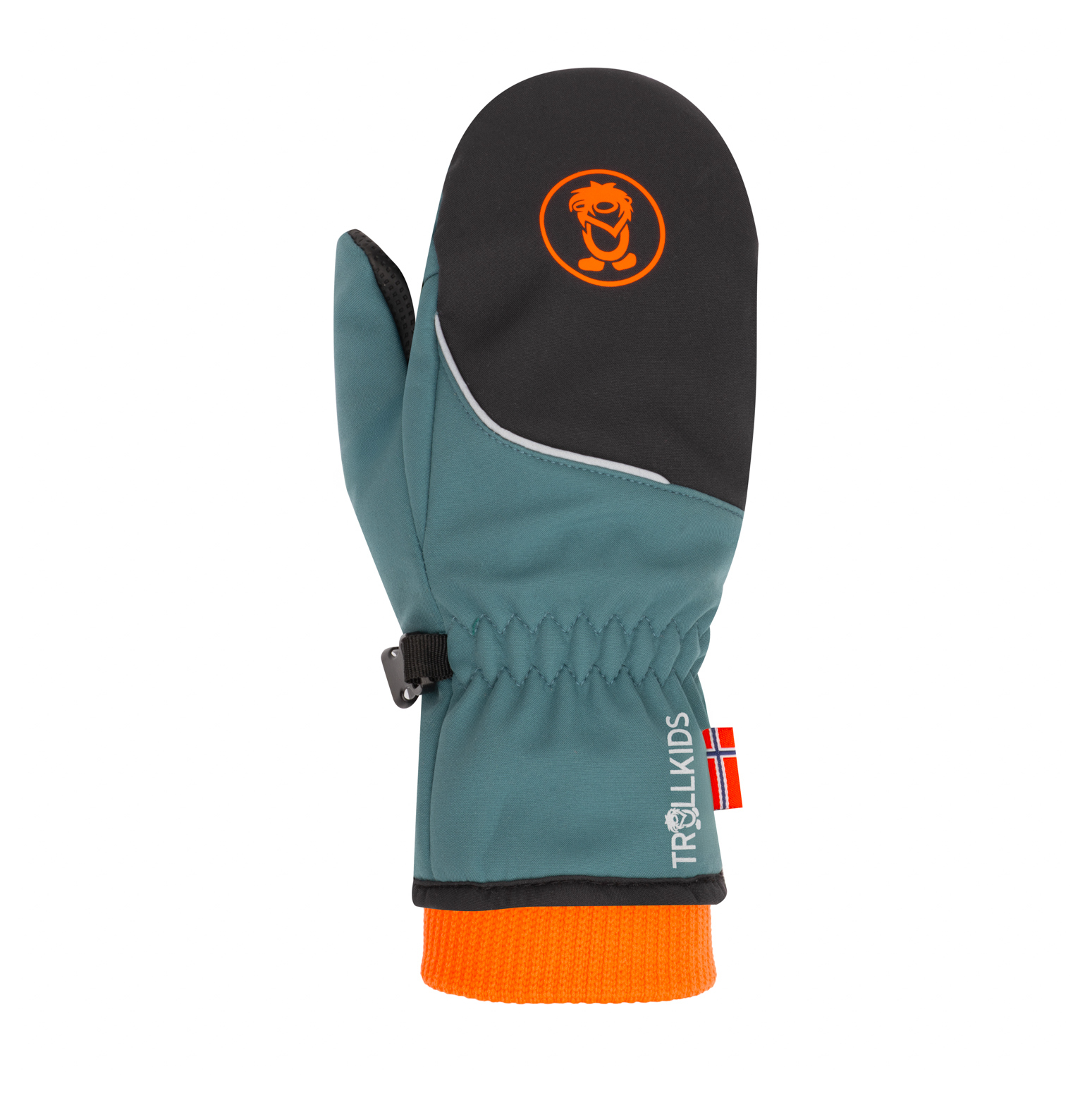 Trollkids Trolltunga Softshell Mitten Stormy Blue