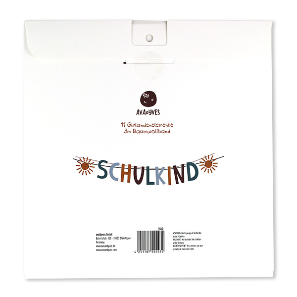 Ava & Yves Girlande Schulkind "Under the Sea"