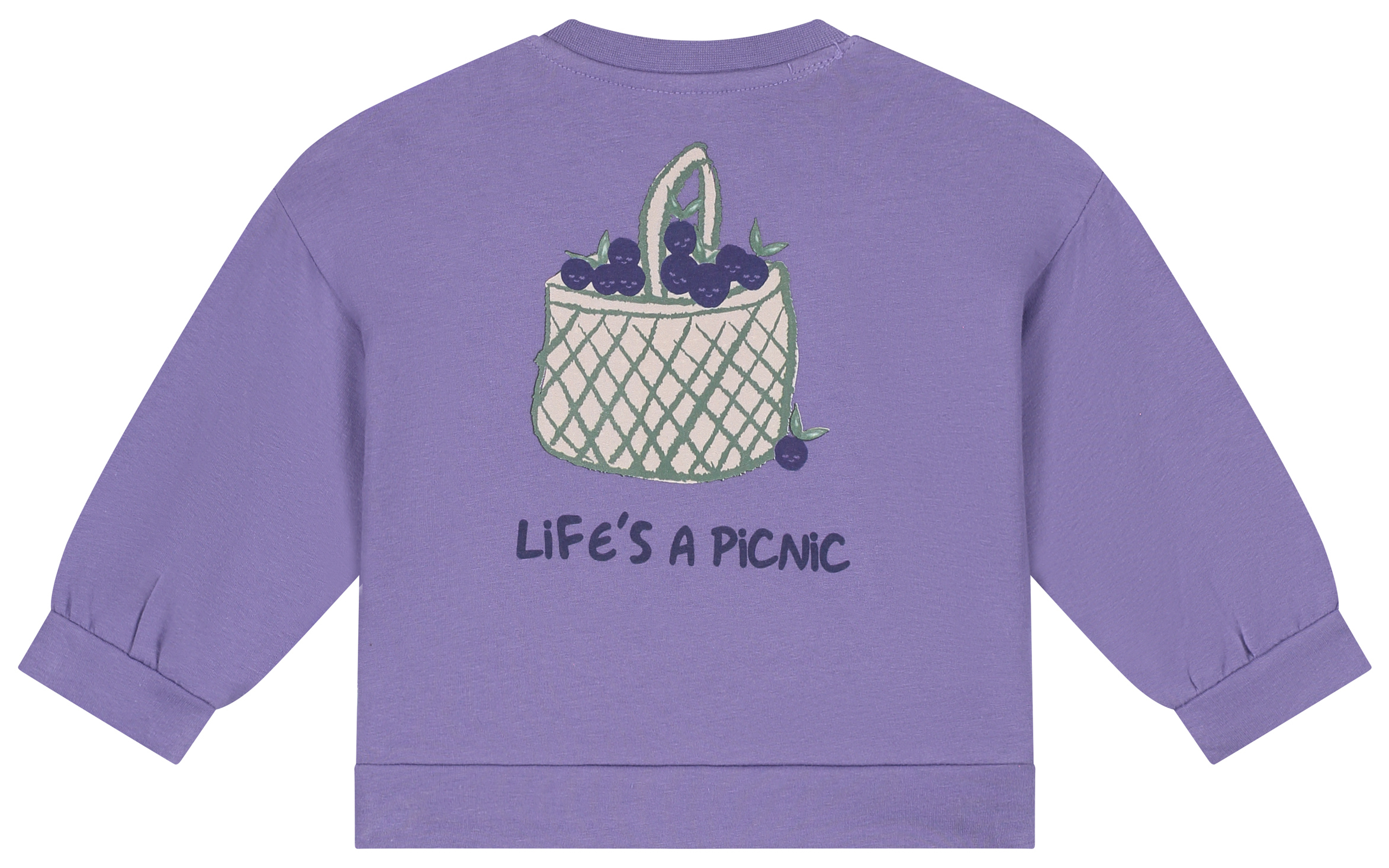 Babyface Baby Girl Sweatshirt plum