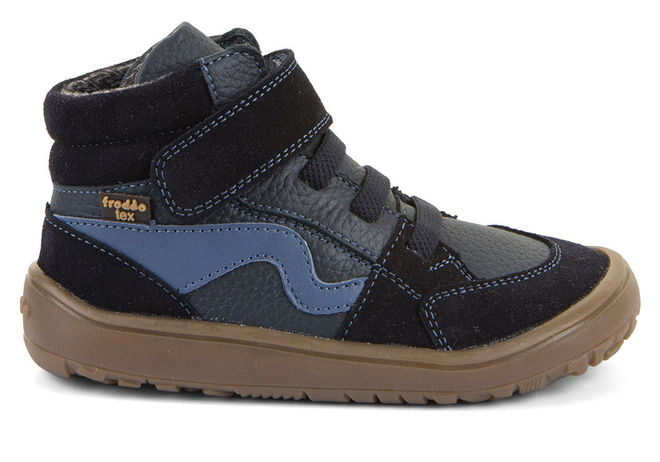 Froddo Barfuss Knöchelschuh Tex Go Dark Blue