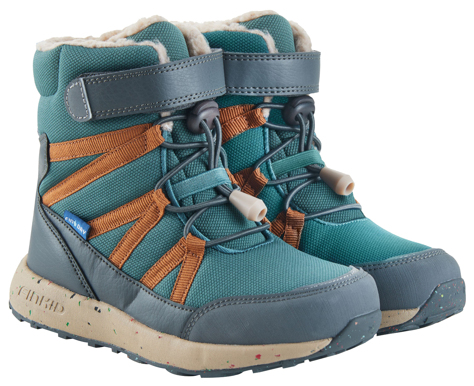 Finkid Winterstiefel Kari Deep Teal/Dark Sage