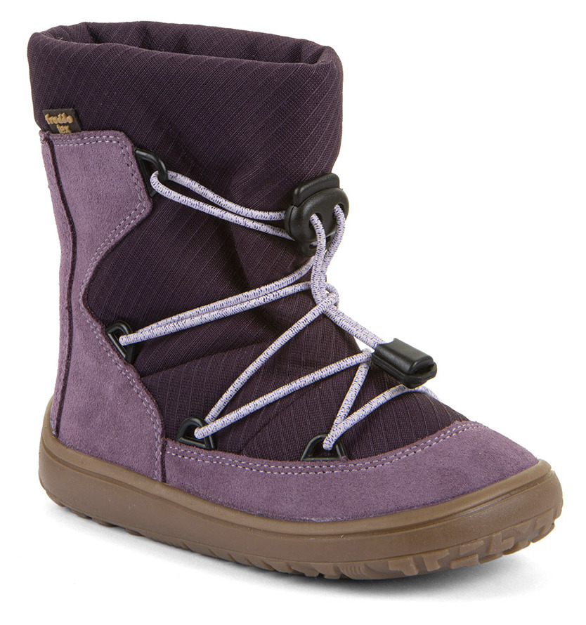 Froddo Barfuss Tex Track Woll Winterboot Grape Wine