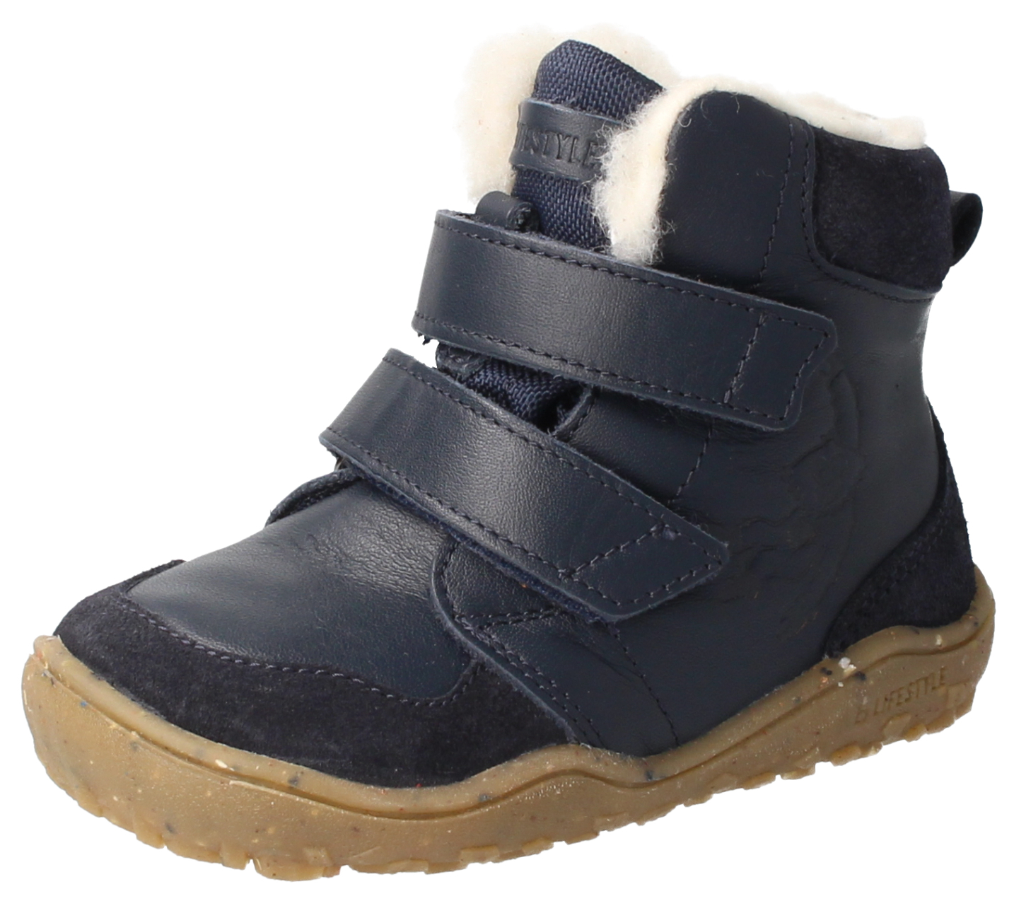 bLIFESTYLE Barfuß Winterschuh Gibbon TEX marine