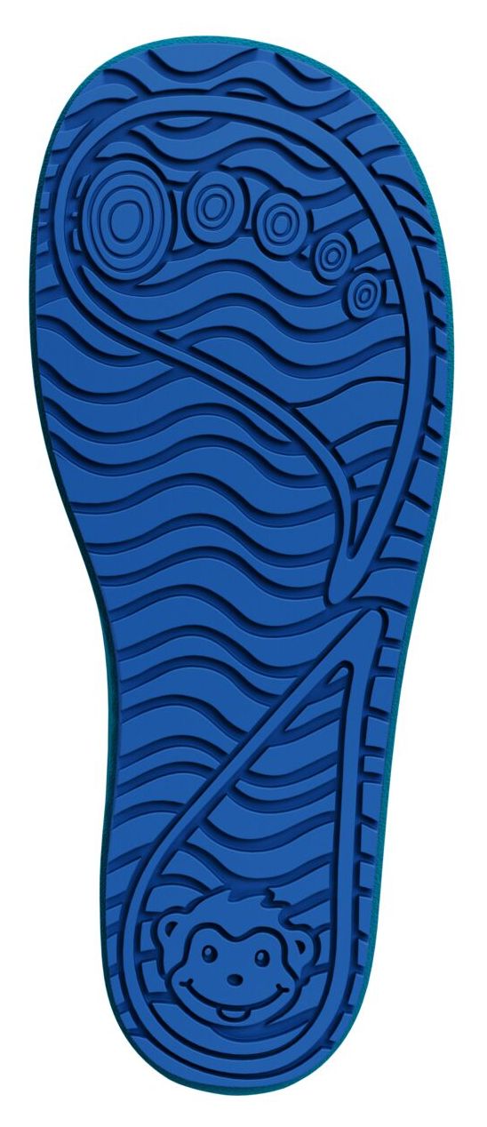 Affenzahn Gummistiefel Vegan Plashy Hai blau