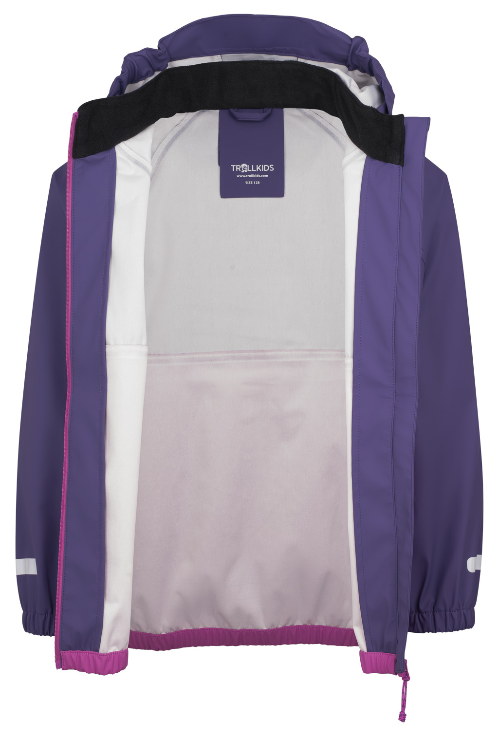 Trollkids Odda Regen Set XT mallow pink/violet blue