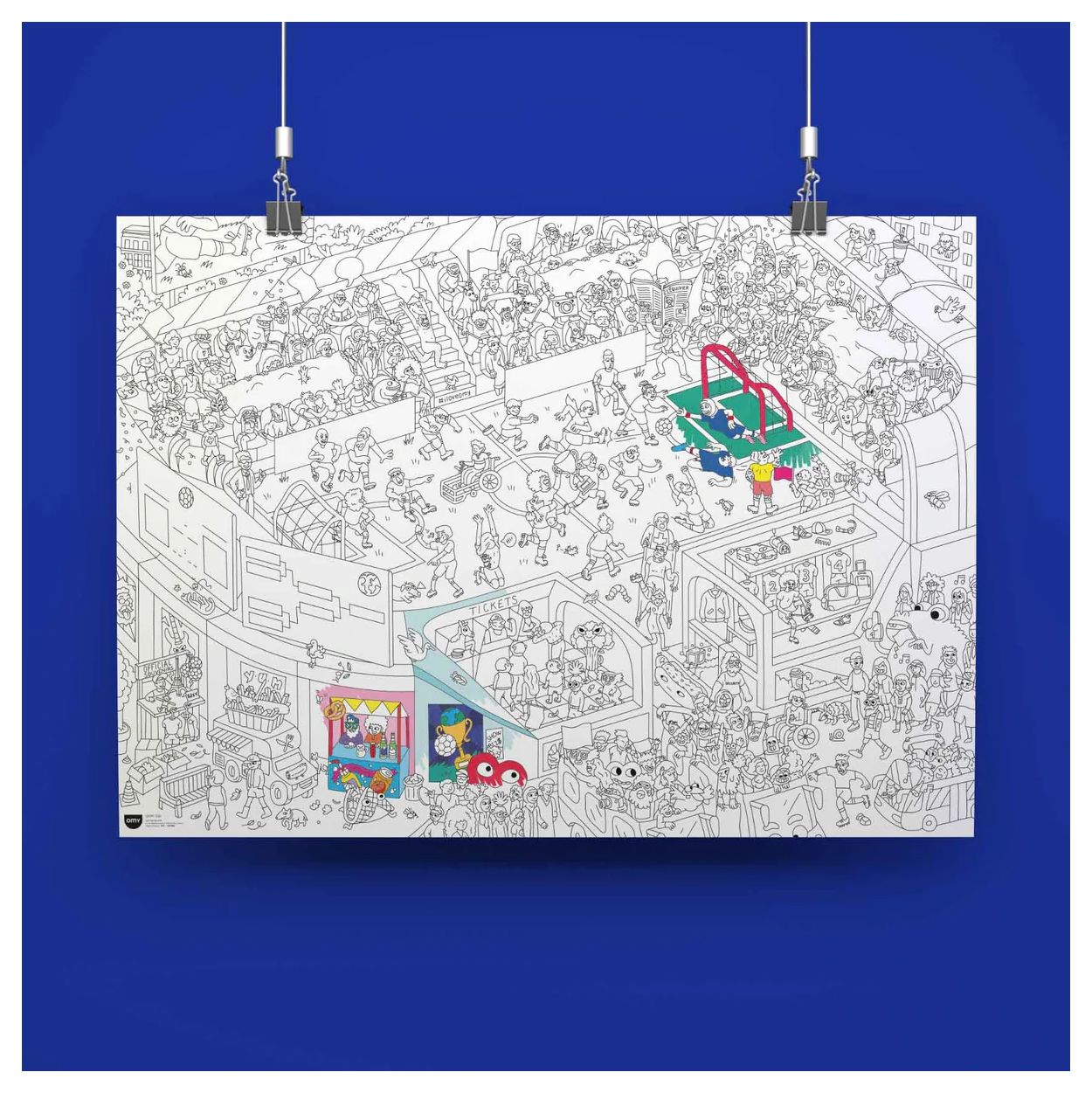 OMY GIANT POSTER 70X100 - FOOTBALL 2026 