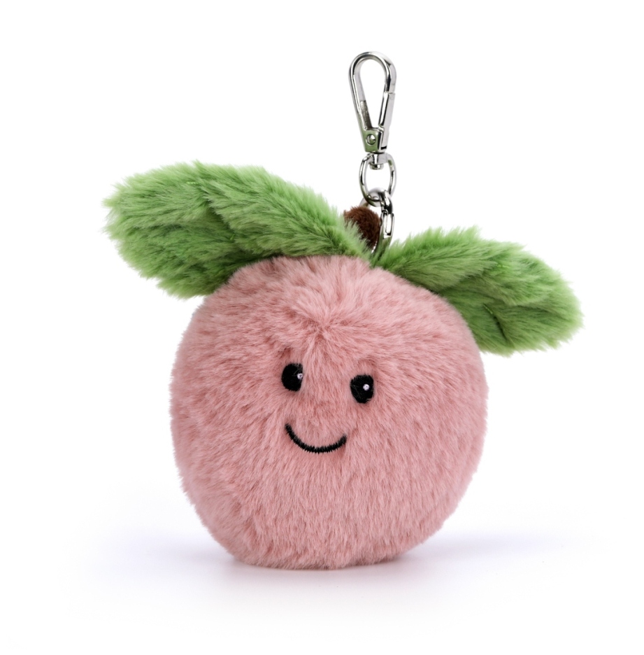 Hugs Bag Charm Peach