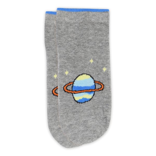 Melton Sneaker Socken Planet grey