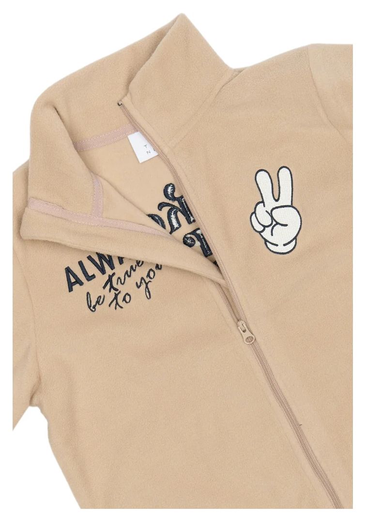 The New Boy Fleecejacke Humus