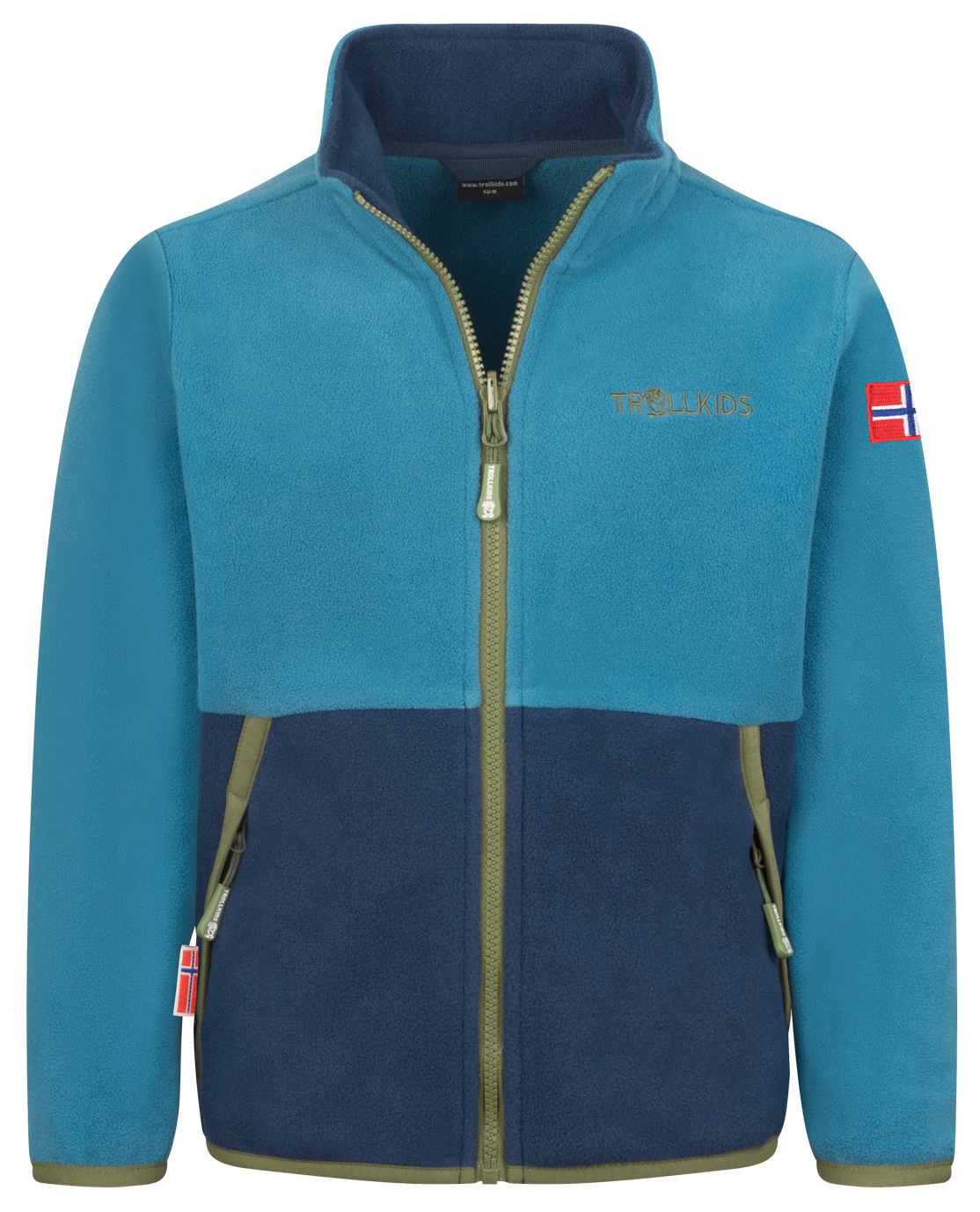 Trollkids Kjerag 3in1 Jacke Pine Green/Dark Marine