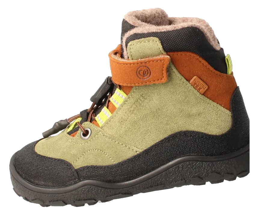 bLIFESTYLE Barfussschuh Tex Steinbock Kids khaki