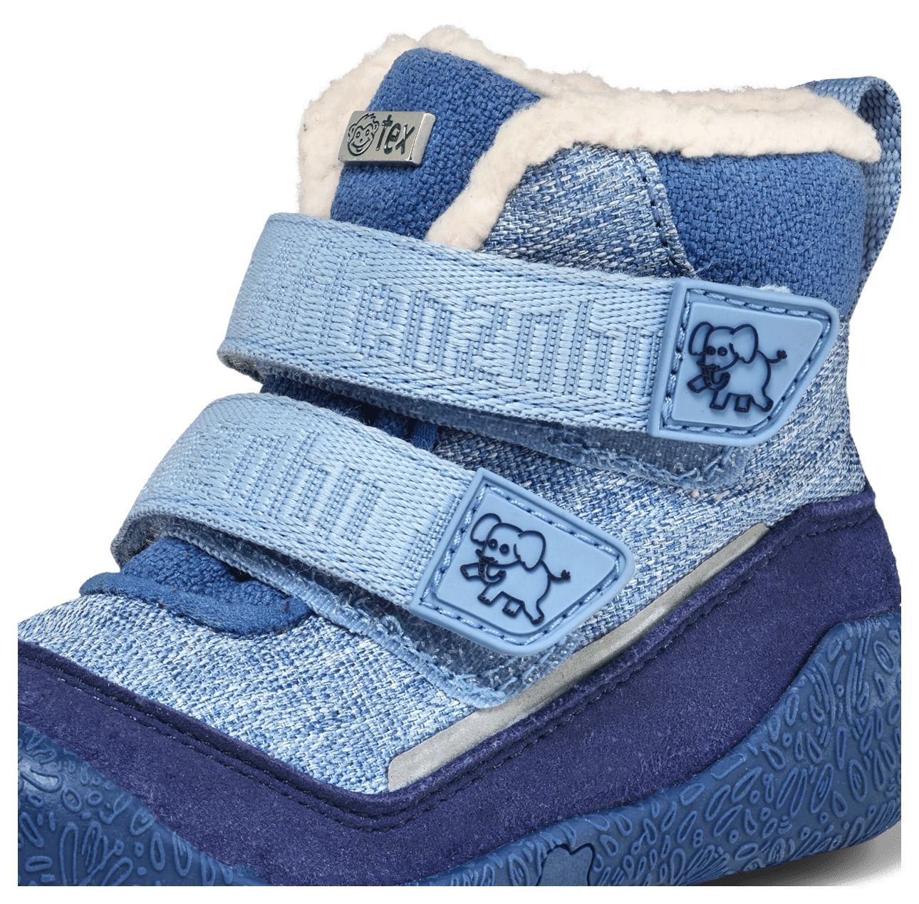 Affenzahn Barfuß Winterstiefel Vegan Snuggy Elefant