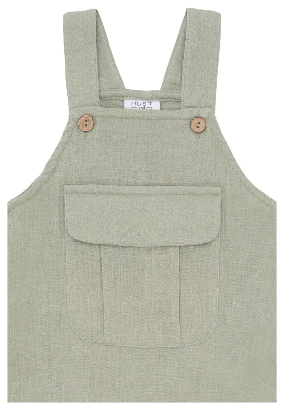 Hust & Claire Baby Overall Muslin Iceberg